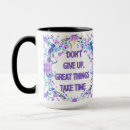 Search for great things mugs Encouragement