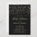 Search for gold star baby shower invitations Elegant