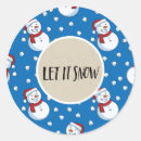Search for blue snowman stickers Party