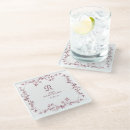 Search for dark red coasters Elegant
