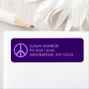 Search for lavender return address labels Trendy