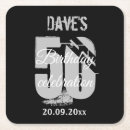 Search for 50th birthday party coasters Modern