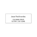 Search for return to sender rubber stamps Sustainable reusable address