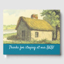 Search for cottage guest books Rustic