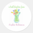 Search for teacher monogram stickers Floral