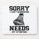 Search for badminton mousepads Racket