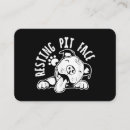 Search for pitbull business cards Puppy