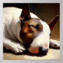 Search for bull terrier art Portrait