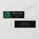Search for peacock feather business cards Professional