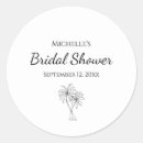 Search for palm tree bridal shower stickers Modern