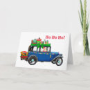 Search for funny car christmas cards Vintage