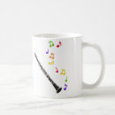 Search for musical instruments mugs Clarinet