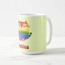 Search for rainbow cat mugs Pride