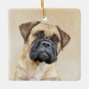 Search for bullmastiff christmas tree decorations Dog
