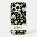 Search for daisy flower iphone cases Black and white