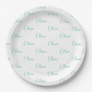 Search for teal paper plates Girly