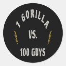 Search for silverback gorilla stickers Viral sensation