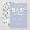 Search for in bloom baby boy shower invitations Vintage