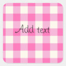 Search for vintage picnic stickers Gingham