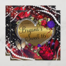 Search for diamond and pearls sweet 16 invitations Birthday