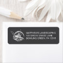 Search for landscaping return address labels Clean