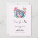 Search for owls save the dates Bird
