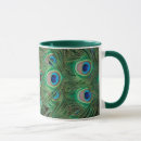 Search for peacock pictures mugs Feather