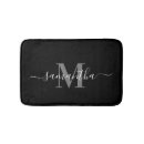 Search for trendy bath mats Calligraphy