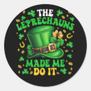 Search for leprechaun hat stickers Clover