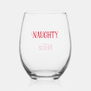 Search for christmas glassware Naughty