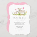 Search for sheep baby shower invitations Woodland