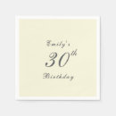 Search for pretty napkins Typography
