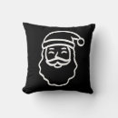Search for black santa cushions Claus