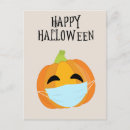 Search for pumpkin faces postcards Halloween