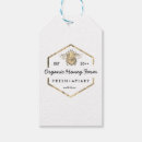 Search for honey bee gift tags Gold