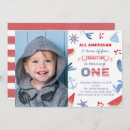 Search for red white and blue birthday invitations Stars and stripes