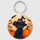 Search for cat with hat key rings Spooky