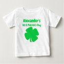 Search for shamrock baby shirts Irish
