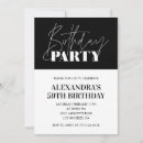 Search for letter birthday invitations Modern