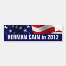 Search for cain 2012 bumper stickers Herman