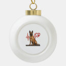 Search for heartbeat christmas tree decorations Puppy