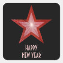 Search for happy new year stickers Red
