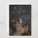 Search for dried floral rustic wedding invitations Modern