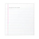 Search for lined paper notepads Retro