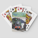 Search for steam train playing cards Vintage
