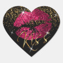 Search for hot pink kiss stickers Black