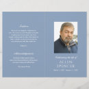 Search for modern memorial service programs Elegant