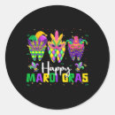 Search for happy mardi gras stickers Cajun