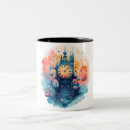 Search for clock coffee mugs Watercolor