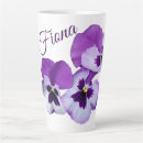 Search for lavender pansy mugs For her